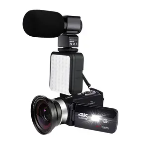 2022 Professionele Draagbare Vlog 4K 1080P Full Hd Fotografie Video Camera Camera Voor Live Streaming & Reizen