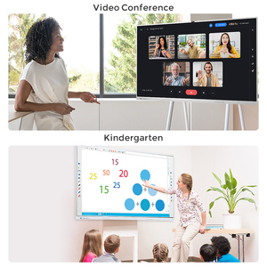 Pizarra Inteligente para Aula de 75, 86, 100 y 110 Pulgadas, Pizarra Inteligente de 55 y 65 Pulgadas para Enseñanza Escolar, Pizarras Interactivas, Paneles Interactivos - Product Image 5