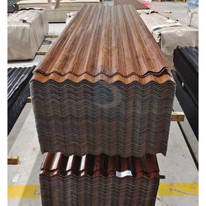 Гофрированный лист толщиной 0,5 мм оцинкованный Гофрированный стальной лист с цветным покрытием - Product Image 4