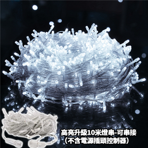 110V luces de Navidad de hadas al aire libre 10M 100LED decoraciones para exportación - Product Image 2