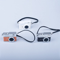 Mini appareil photo rétro en plastique pour maison de poupée BJD, jouet éducatif