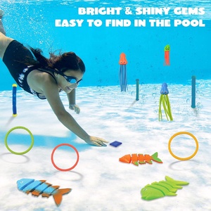 Juego <span class=keywords><strong>de</strong></span> 30 Juguetes <span class=keywords><strong>de</strong></span> Buceo para Piscina con Bolsa <span class=keywords><strong>de</strong></span> Almacenamiento, Juego <span class=keywords><strong>de</strong></span> Natación Subacuática, Juguete <span class=keywords><strong>de</strong></span> Verano, Venta al por Mayor - Product Image 2