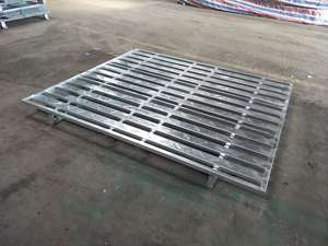 Prix d'usine personnalisé, <span class=keywords><strong>palette</strong></span> en acier à mailles, rayonnage à palettes sélectif, protection contre la corrosion, galvanisé - Product Image 2