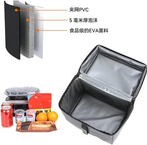 Best Seller Casual Waterproof Insulated Cooler Bag for Food Picnic Deliveroo Compatible Small Thermal Tote - Product Image 5