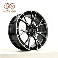 Velg Racing Dinamis Cekung Double Seven Spoke Machined Alloy untuk Kendaraan Sport Premium Facelift