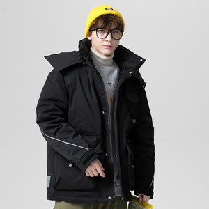 Couleur unie rembourrage chaud vers le bas de veste hommes vestes militaires <span class=keywords><strong>pour</strong></span> les hommes <span class=keywords><strong>manteau</strong></span> <span class=keywords><strong>d</strong></span>'<span class=keywords><strong>hiver</strong></span> hommes veste - Product Image 3