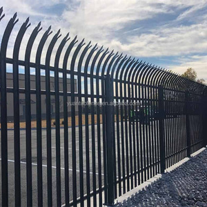 Secure Reinforced 6ft Modern Easily Assembled Bend Top Steel Fence for Airport Perimeter <strong>Guard</strong> - Product Image 3
