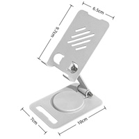 Conception de panneau creux, réglable à 180°, rotatif à 360°, en métal, robuste, durable, pliable, magnétique, bureau, facile à transporter
