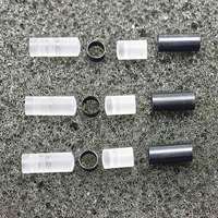 Objectif d'endoscope miniature 1,98 mm 0 degré 70 degrés pour pièces d'assemblage optique de caméra rigide à petit diamètre
