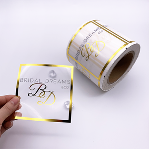 Etiquetas <span class=keywords><strong>Adhesivas</strong></span> Transparentes de Vinilo para Impresión CMYK, Rollo de Etiquetas para Envases de Cosméticos, Impresora Personalizada para Productos Cosméticos - Product Image 4