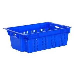 Caisses de stockage et de <span class=keywords><strong>transport</strong></span> de <span class=keywords><strong>poisson</strong></span> empilables en plastique de couleur personnalisée - Product Image 4