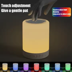 Nuevo Parlante Lámpara Táctil LED de Alta Fidelidad 2025 con Bluetooth Inalámbrico, Luz RGB Colorida, AUX Portátil, Regalo para Navidad y Fiestas - Product Image 2