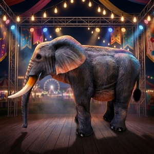 Disfraz de <span class=keywords><strong>Elefante</strong></span> Realista para Adultos, Traje Animatrónico de Animal Caminante con Sonido y Función de Movimiento para Espectáculos y Eventos - Product Image 4