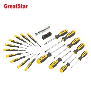 Greatstar Jeu de <span class=keywords><strong>tournevis</strong></span> de précision 45pc Multi-<span class=keywords><strong>Tournevis</strong></span> Magnétique Caractéristique Acier chromé DIY Utilisation industrielle Disponible OEM - Product Image 4