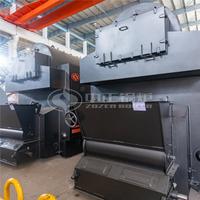 Chaudière à vapeur industrielle au charbon de 1, 2, 4, 6, 8, 10 tonnes à 3 passages