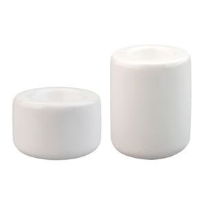 Bougeoir en céramique vierge pour transfert thermique DIY, personnalité, blanc, petit et grand, bougeoir à sublimation - Product Image 1