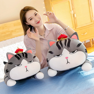 New Cat Pillow Long Column <b>Stuffed</b> Animal Cartoon Character <b>Soft</b> Cute <b>Stuffed</b> Animal Cat Plush <b>Toy</b> Customizable Lovely Cat Doll - Product Image 5