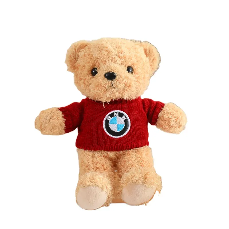 Customised Logo Child Plush Toy Teddy Bear With T-shirt Wholesales Gifts 8 inch Teddy Bear Stuffed Dolls