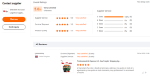 Tarifas de envío de logística más baratas FBA Servicio de mensajería a puerta EE. UU. Europa Sea Express Agente de carga China Freight Forwarder - Product Image 6