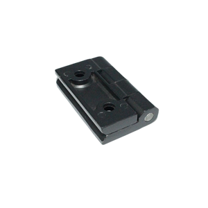 Engsel pintu furnitur baja tahan karat engsel industri mekanis Aloi aluminium logam hitam untuk aplikasi pintu gudang rumah - Product Image 2