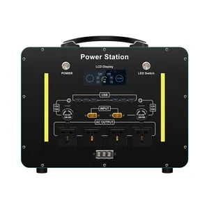 300W-8000W Outdoor Camping Solar Generator Power Station Portable 32700 3.2v Lifepo4 Lithium Batteries Power Station