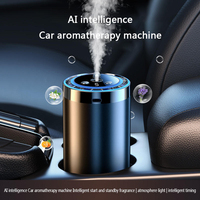 Diffuseur d'arômes intelligent pour voiture, en alliage et plastique, avec puce intelligente pour la diffusion d'arômes, adapté aux femmes enceintes et aux bébés
