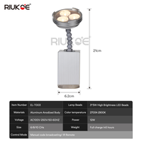 Projecteur LED modulaire sans fil avec télécommande DMX512, zoom 12W, batterie pour événements de mariage, aimant, lumière blanche chaude