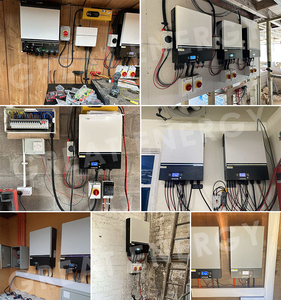Onduleur solaire hybride monophasé hors réseau Voltronic <span class=keywords><strong>Axpert</strong></span> <span class=keywords><strong>MAX</strong></span> E 11KW de haute qualité, 11kW 11kVA 11000W, efficacité 93%, 48VDC - Product Image 6
