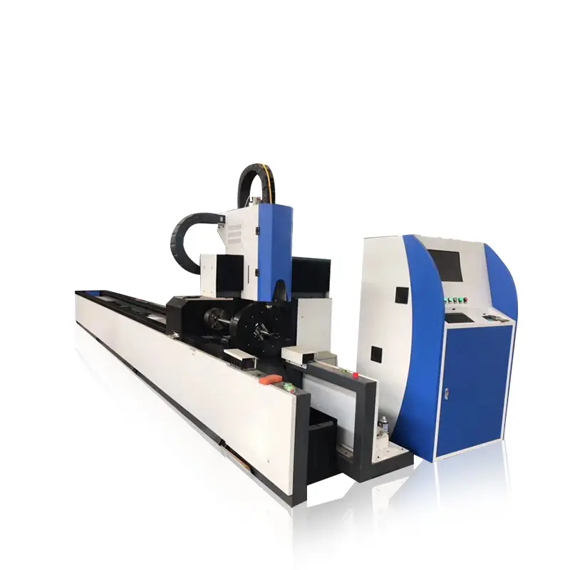 Mawith marka CNC NEK serisi fiber lazer tüp kesme makinesi yüksek doğruluk lazer tüp kesici ile