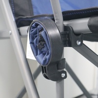 Chaises de camping, de plage et de pêche pliables portables en acier moderne, avec tissu Oxford 600D et capacité de 150 kg, vente en gros