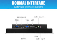Écran tactile industriel HMI 25/27/32 pouces, processeur Intel I3 I5 I7, PC tout-en-un, tablette PC, Windows