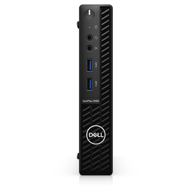 Optiplex Micro Desktop Computer I3-10100T 4G 128G SSD Dells Optiplex 3080 Mff Micro From Factor Mini PC Computer Serial