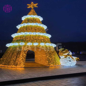 Glowing Decorative <b>LED</b> Christmas <b>Tree</b> Light Waterproof Festive Landscape for Garden Park Plaza Mall Street Display for Sale - Product Image 5