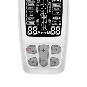 Mini Masajeador Multifuncional de Doble Salida, Dispositivo de Terapia de Masaje TENS EMS, Alivio del Dolor Corporal Completo, Portátil para Uso Doméstico - Product Image 4