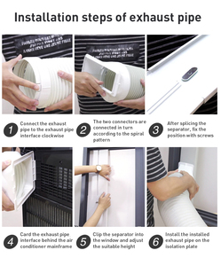 air Conditioning <b>Portable</b> <b>Ac</b> <b>Unit</b> 1hp 9000btu Cooling Only With Compressor R410a Climatiseur - Product Image 6