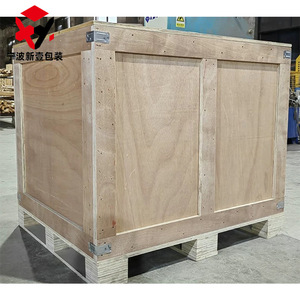 Cajas de Madera Personalizadas Ningbo Xinyi con Revestimiento de Contrachapado y Bordes de Acero para Exportación, Logística y Envío Exprés, Desmontables - Product Image 2