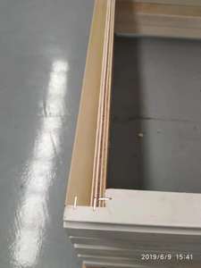 Noi o il mercato del Canada ha innescato le porte bianche in metallo ferro acciaio porta lastra a filo Design - Product Image 6