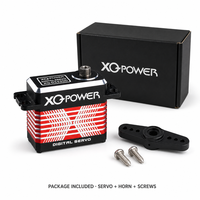 XQ-POWER XQ-S8335DW 35kg IP67 Servo numérique sans balais étanche haute vitesse avec engrenage en acier inoxydable 6V-8.4V pour camion et bateau RC