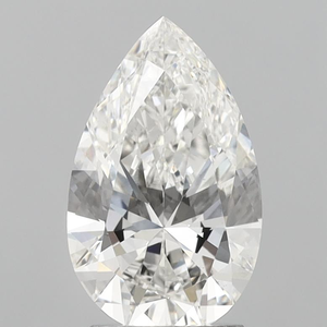 Moissanite Premium 2,50 carats, taille poire brillante, pierre blanche lâche avec un éclat exceptionnel pour des créations de joaillerie fine exquise - Product Image 3