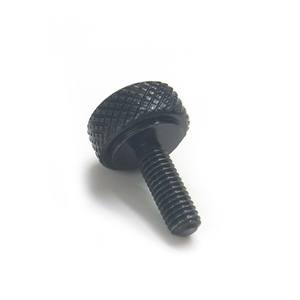 Có khía ngón tay cái vít Metric Titan Brass nhôm đen nhựa Knob vít M6 M3 phẳng đầu thép không gỉ - Product Image 5