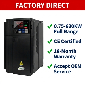 มอเตอร์ขับเคลื่อน0.75KW 630KW <span class=keywords><strong>VFD</strong></span> ตัวแปร380V 3เฟส AC ตัวควบคุมความเร็วสำหรับอุตสาหกรรมปั๊มน้ำ - Product Image 1