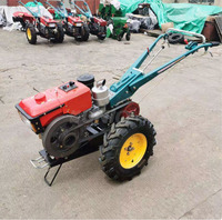 Motoculteur diesel agricole 8hp, 12hp, 15hp, 18hp, 20hp, 22hp, mini-tracteur à deux roues, motoculteur manuel, prix de vente