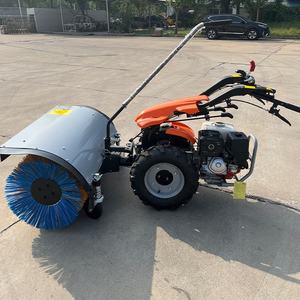 مكنسة ثلج احترافية بمحرك بنزين بقوة 15 حصان RUJIE مع تشغيل كهربائي يدوي عرض العمل 12 متر - Product Image 5