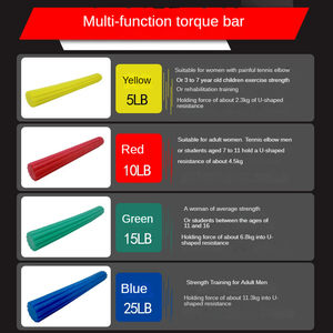 Barras de Ejercicio para Manos LXY-N10109 para Fisioterapia, Alivian el <span class=keywords><strong>Dolor</strong></span> de Tendinitis y Mejoran la Fuerza de Agarre - Product Image 3