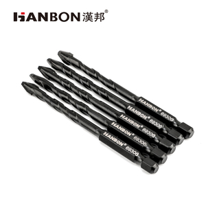 8/10/12mm Glass <b>Drill</b> <b>Bit</b> Ceramic Concrete Hole Opener Brick Hard Triangle Tool Kit 69306 <b>Drill</b> <b>Bit</b> 69306 693 - Product Image 4