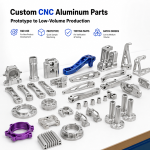 Service d'usinage rapide CNC ODM pour prototypes en aluminium et acier inoxydable, avec délai de livraison court, itération et production en petites séries - Product Image 1