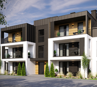 Nouveau modèle Maisons à bâtir de 3 étages Kit d'appartement modulaire préfabriqué de luxe Maison prête à l'emploi Hôtel Cabine Viviendas