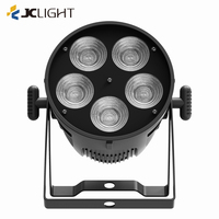 DMX512 aluminium 5x50w blanc chaud/blanc 2in1 Led Cob Par lumière pour scène théâtre église Studio
