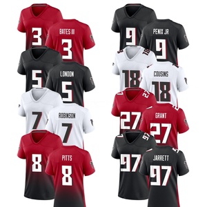 เสื้อฟุตบอลผู้หญิงสำหรับฤดูร้อน ระบายอากาศได้ดี ชุดกีฬาแบบกำหนดเอง พร้อมโลโก้ปัก แขนสั้น แบบเย็บติด - Product Image 1