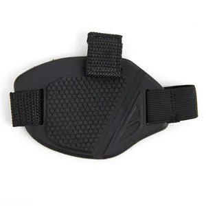 Chất lượng cao màu đen lớp phủ chống trượt Wearable PVC Xe Máy Giày Boot Bìa Protector Shift Pad